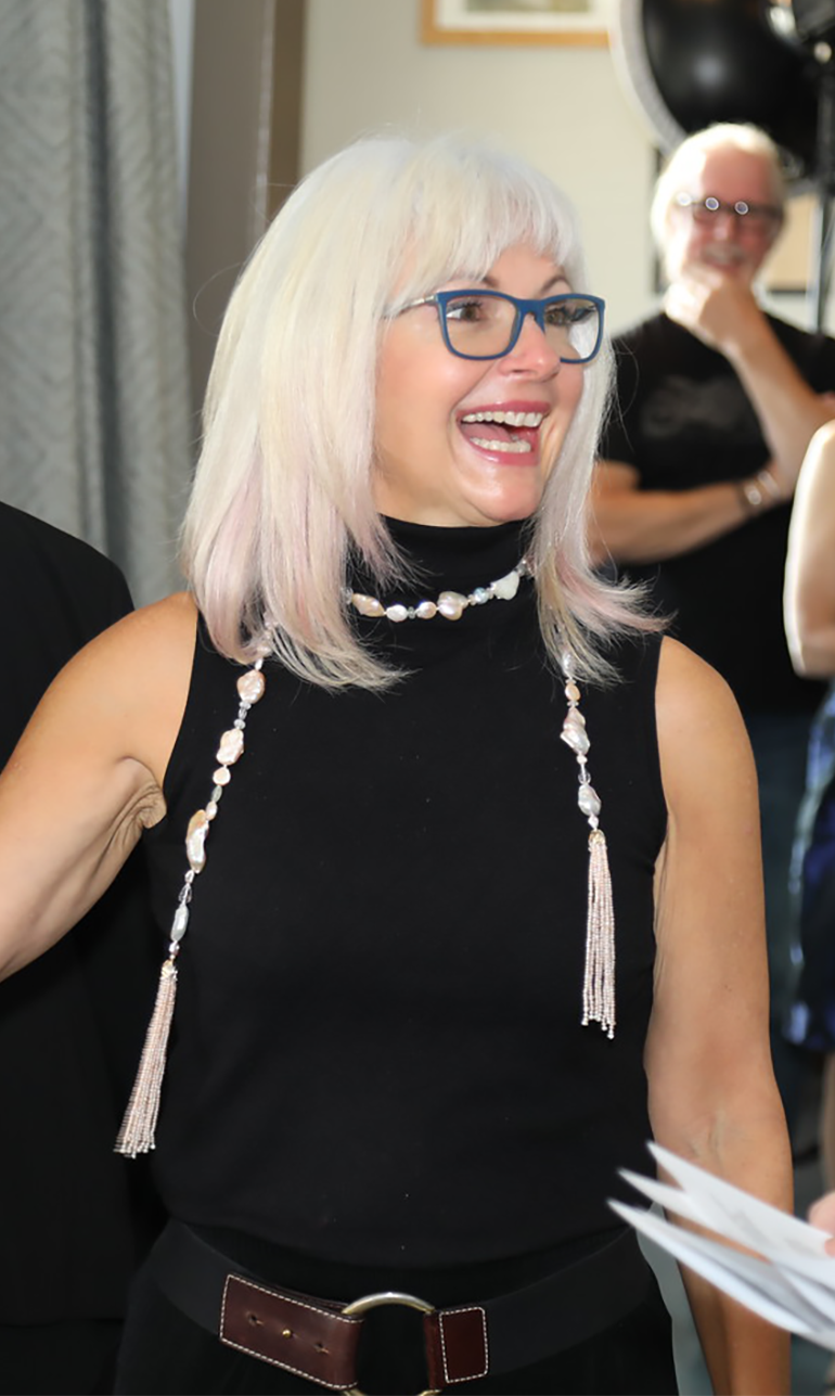 Pearls Among Friends: Pearl, Amethyst, Moonstone, and Gold Rope Necklace