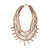 Possessed: Pearl, Spessartite Garnet, Tourmaline, and Gold Bib Necklace