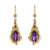 Effervescent Leaves: Gold and Gem Leaf Charms/Pendents