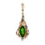 Effervescent Leaves: Gold and Gem Leaf Charms/Pendents